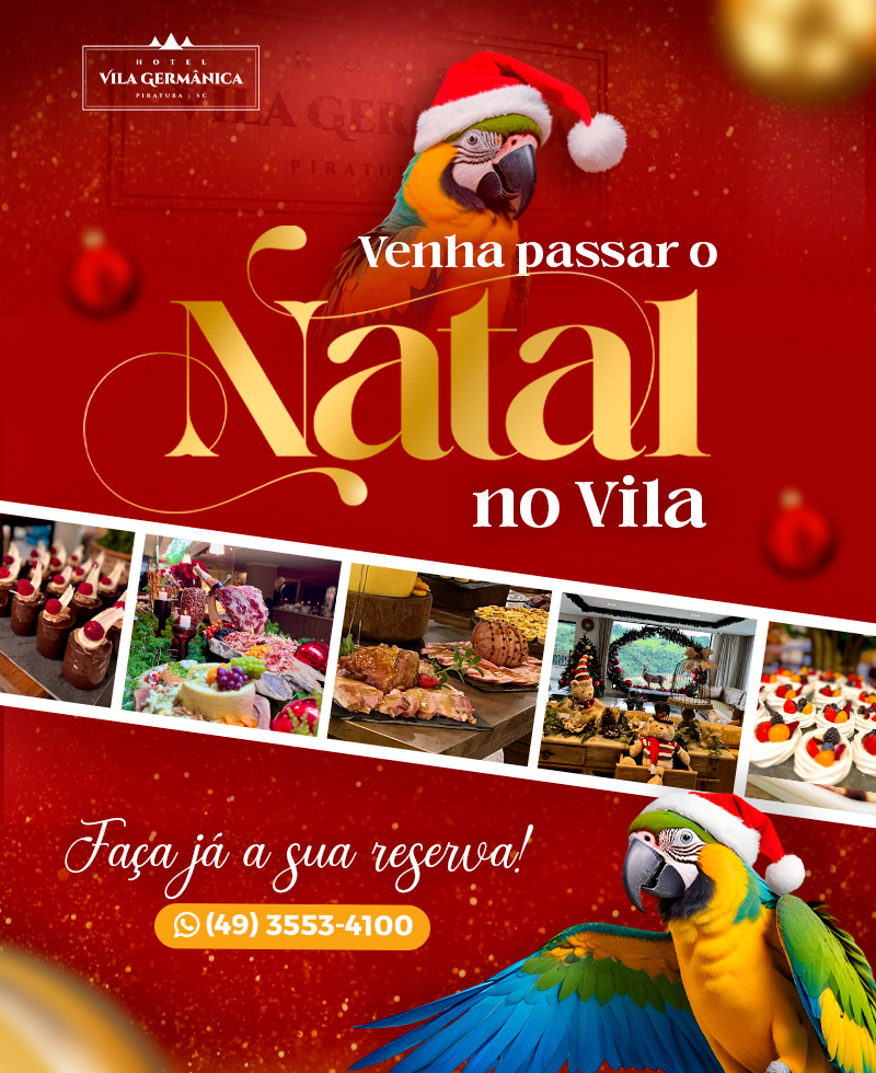 Hotel Vila Germânica | Feliz Natal no <span>Hotel Vila Germânica!</span>